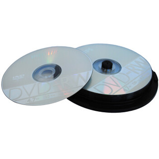 飞利浦（PHILIPS）PH DVD-RW  可擦写空白刻录光盘光碟 可重复刻录 10片装DVD刻录盘