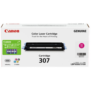 佳能（Canon）CRG-307M 品红色硒鼓（适用LBP5000/LBP5100）