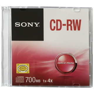 SONY 索尼 CD-RW 光盘 1-4速700MB