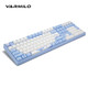 新品发售：Varmilo 阿米洛 海韵 MA108 静电容键盘 (樱花粉轴)