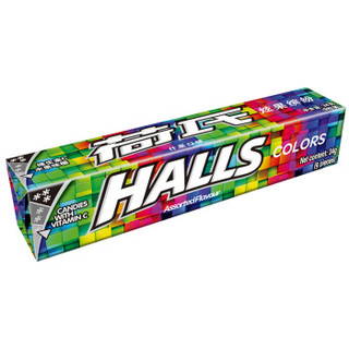 HALLS 荷氏 薄荷糖 (34g、混合水果味)