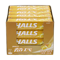 HALLS 荷氏 薄荷糖 (680g、柠檬香蜜味)
