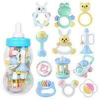 beiens 贝恩施 牙胶手摇铃 12件套奶瓶装