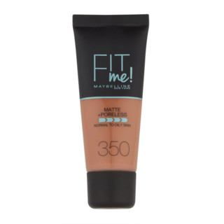 MAYBELLINE 美宝莲 FIT ME系列定制柔雾粉底液 #350Caramel 欧版 30ml