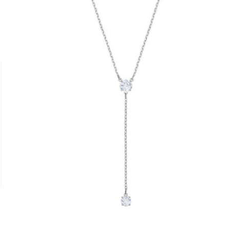 SWAROVSKI 施华洛世奇 5367969 Y形镀白金