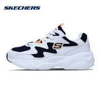 Skechers 斯凯奇 熊猫鞋D'lites慢跑运动鞋 男女时尚休闲鞋 88888105/BKGD  (黑色/金色、35.5码)