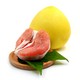 限地区：大土澳 国产蜜柚 2颗装 红心白心各一颗 单果1150-1350g