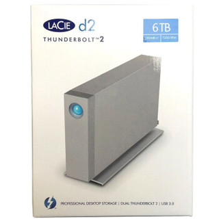 LaCie 莱斯 d2 Thunderbolt 2 3.5英寸 桌面硬盘