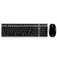 AJAZZ 黑爵 A3008 无线机械键盘键鼠套装 国产轴体