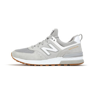  new balance 574s系列 MS574 中性休闲跑鞋 (云雾灰、42)