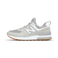  new balance 574s系列 MS574 中性休闲跑鞋 (云雾灰、44)