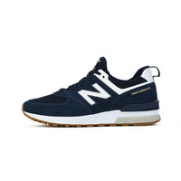  new balance 574s系列 MS574 中性休闲跑鞋 (复古蓝、40.5)