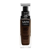 NYX 从不停止24小时持妆粉底液 30ml Deep Ebony
