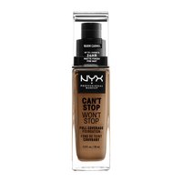 NYX 从不停止24小时持妆粉底液 30ml Warm Caramel