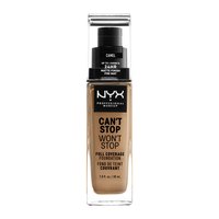 NYX 从不停止24小时持妆粉底液 30ml Camel