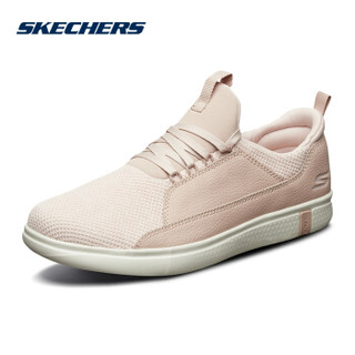 Skechers斯凯奇女鞋新款简约低帮健步鞋 网面休闲运动鞋 15598 自然色/NAT 37