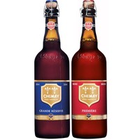 CHIMAY 智美 精酿啤酒 （蓝/红）啤酒礼盒装 750ml*2瓶 *2件 *2件 +凑单品