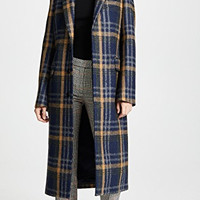  Acne Studios ACNDB31057 女士格纹大衣