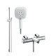  hansgrohe 汉斯格雅 飞雨E150 26551407手持花洒+13123007龙头　