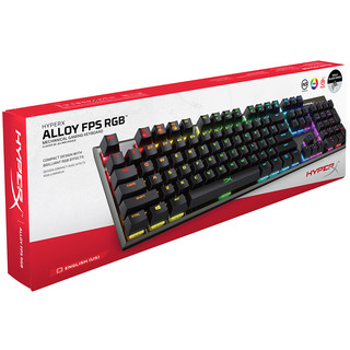 HYPERX Alloy 阿洛伊 FPS RGB 机械键盘 (凯华银轴)