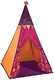 B.Toys 比乐 印第安帐篷 室内玩具屋 游戏屋 发光 炫彩灯光-树莓红 3岁+ BX1544Z