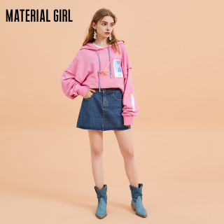 Material Girl MWBF84120 女士卫衣 (S、灰色)