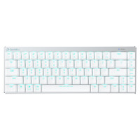 Dareu 达尔优 EK820 背光机械键盘 (国产青轴、白色、双模、68键)