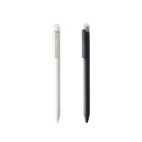 苏宁极物 可擦中性笔 (黑色+晶蓝、0.5mm、2支装)