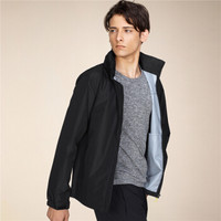 GIORDANO 佐丹奴 01077008 男士撞色可藏帽风衣