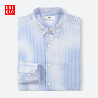 UNIQLO 优衣库 411804 男士精纺条纹修身衬衫