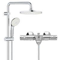 双11预售、历史低价：GROHE 高仪 27389001+34567000 智能恒温淋浴系统