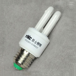 nvc-lighting 雷士照明 2U型节能灯 E27大口 2700K 3W