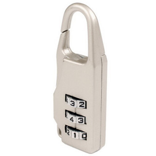 赛拓（SANTO) 0402 三位密码锁 旅行箱锁 柜门锁 抽屉锁  背包挂锁（颜色随机）
