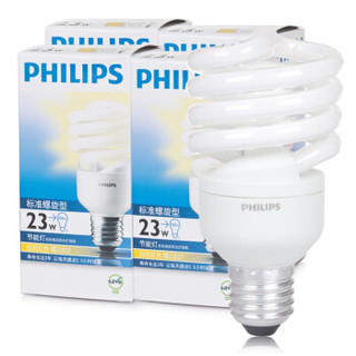 PHILIPS 飞利浦 节能灯泡螺旋型e27e14螺口荧光灯家用灯泡替换超亮日光节能