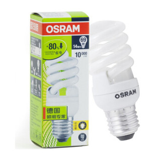 OSRAM 欧司朗 迷你螺旋型节能灯 E27大口 6500k 14W