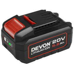 大有（Devon）20V锂电电池包 5.2Ah大容量 长续航 五金电动工具