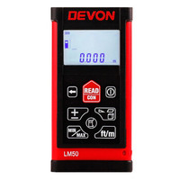 大有（Devon）50米测距仪LM50 手持式红外线测距仪 量房测量仪电子尺 五金工具