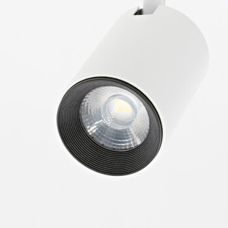 欧普照明（OPPLE） LED明装吸顶射灯 服装店背景墙展厅大功率导轨射灯 吸顶式7瓦黄光