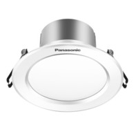 Panasonic 松下 led三色筒灯3W5W调色开孔7-8公分嵌入式天花吊顶灯照明桶灯