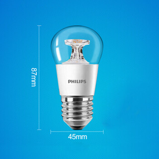 PHILIPS 飞利浦 LED球泡 E27大口 暖白色 5W