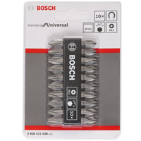 BOSCH 博世 P2H 标准批头10支套装  45mm