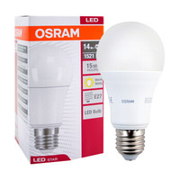 OSRAM 欧司朗 LED球泡 E27大口 黄光 14W