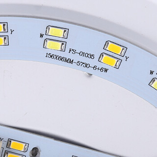 SDhouseware 首度家居 led吸顶灯餐厅灯阳台灯卧室灯客厅灯 星空面包灯 40*40cm 三色 22W