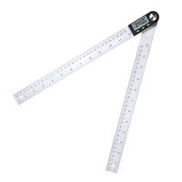 标康 JDC-300数显角度尺 不锈钢电子角度尺量角器角度测量仪