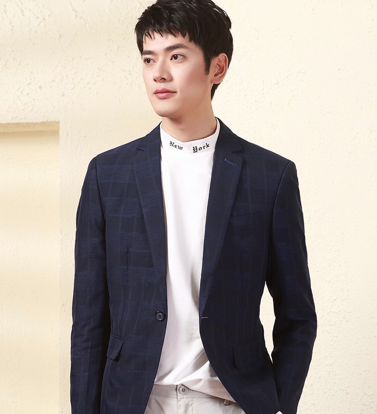 hodo 红豆 dmhbx039s 男士休闲西服 *2件