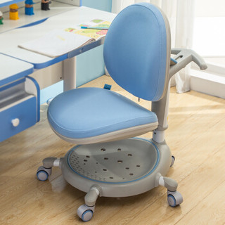 西昊（SIHOO） 儿童学习椅 人体工学儿童学习椅 学生椅子 写字桌椅 书桌椅 学习桌椅 小学生桌椅 蓝色K15