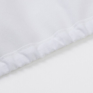大朴（DAPU）床垫家纺 纯棉本白床笠式保护垫 床垫床褥 大双人1.8米床 180*200cm