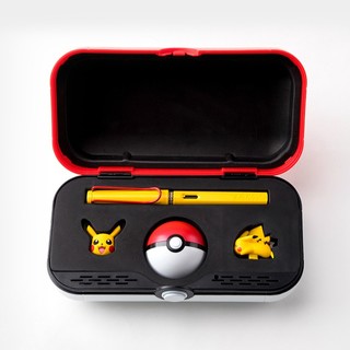 LAMY 凌美 Pokemon系列 皮卡丘限定版 钢笔 (皮卡丘黄、EF尖、礼盒装)