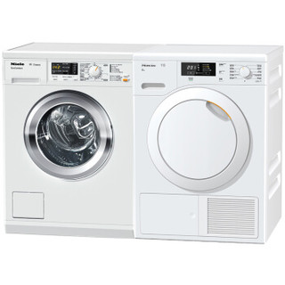  Miele 美诺 WDA201 C WPM 洗衣机+TKB340 WP C 干衣机套装