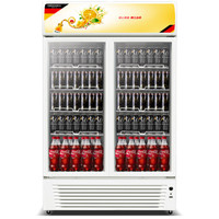 德玛仕（DEMASHI）展示柜 商用 冷藏柜 冰柜冰箱展示柜 饮料柜保鲜柜陈列柜 啤酒柜 冷饮柜风直冷 LG-760BF 800L